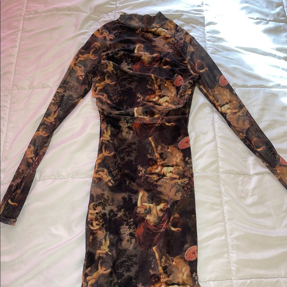 Fashion Nova Turtle Neck Dress